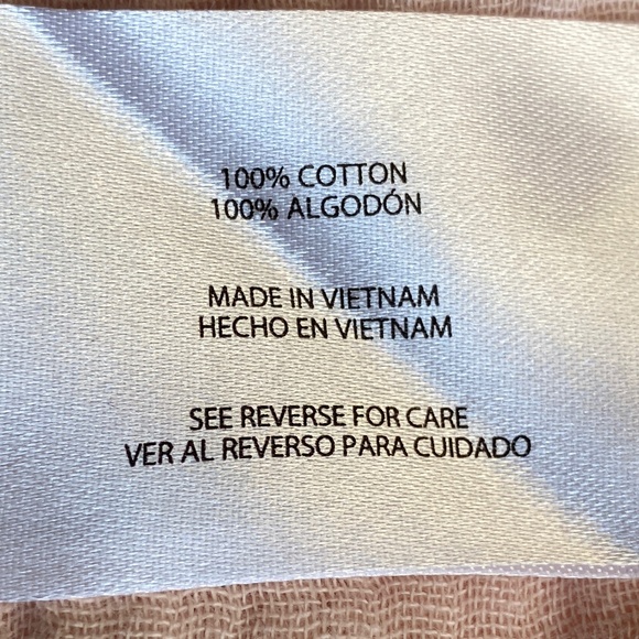 Three Dots Double Gauze 100% Cotton Shirt Dress Light Pink Sz XXL - Picture 9 of 12